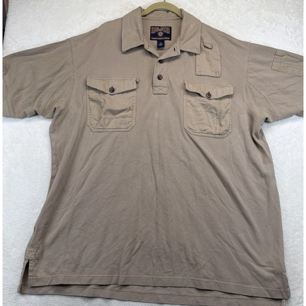 Duluth Men's Khaki Polo 2XL